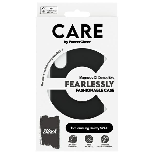 CARE by PanzerGlass Fashion QI Case Samsung Galaxy S24+ - black