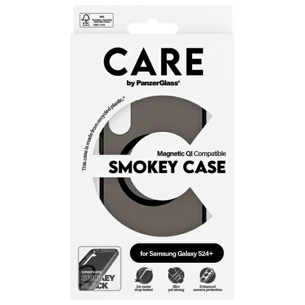 CARE by PanzerGlass Flagship QI Case for Samsung Galaxy S24+ - black