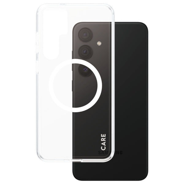 CARE by PanzerGlass Flagship QI Case for Samsung Galaxy S24+ - transparent