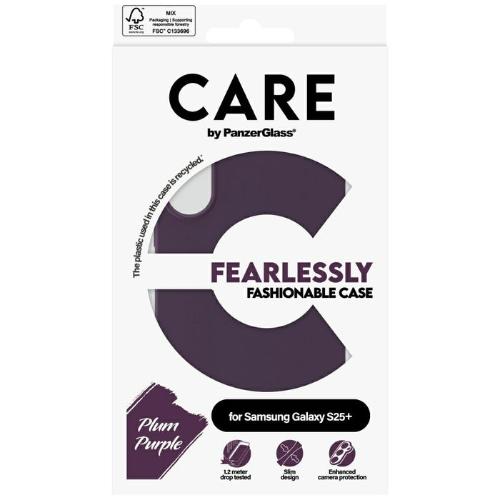 CARE by PanzerGlass Fashion Case for Samsung Galaxy S25+ - Purple