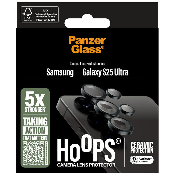 PanzerGlass Hoops Lens Protector for Samsung Galaxy S25 Ultra