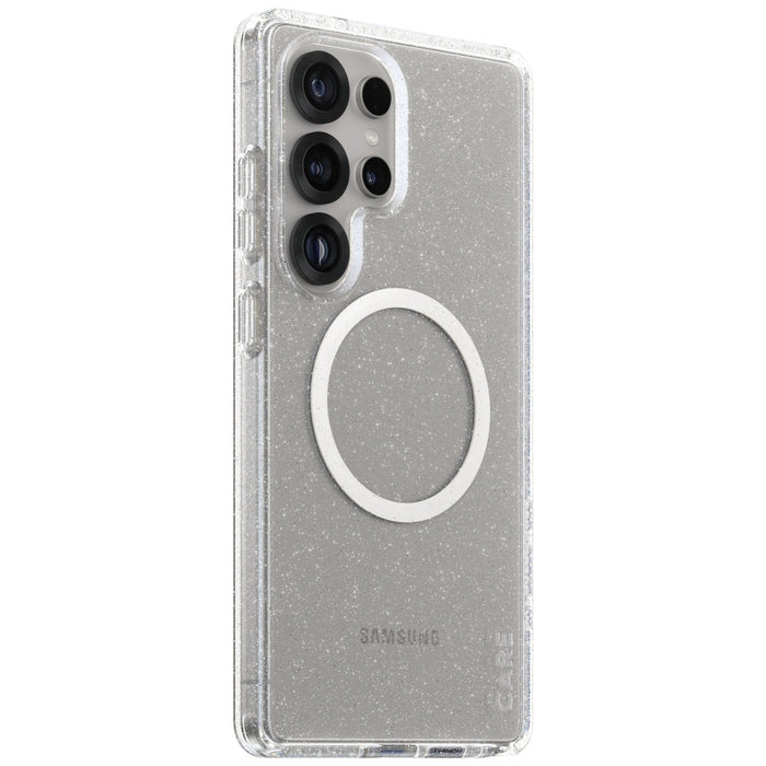 CARE by PanzerGlass Flagship Urban Combat StarLight White QI Case for Samsung Galaxy S25 Ultra - Transparent