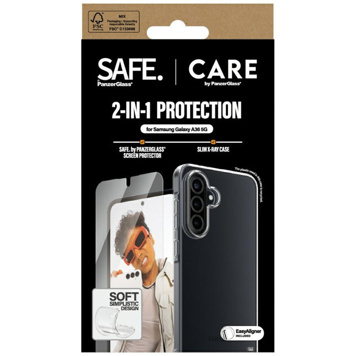 CARE by PanzerGlass Fashion 2in1 Case + Glass for Samsung Galaxy A36 5G