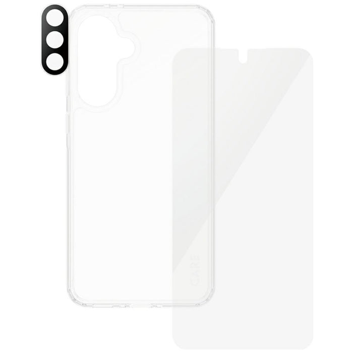 CARE by PanzerGlass Flagship 3in1 Case+Glass+Lens for Samsung Galaxy A36 5G - transparent