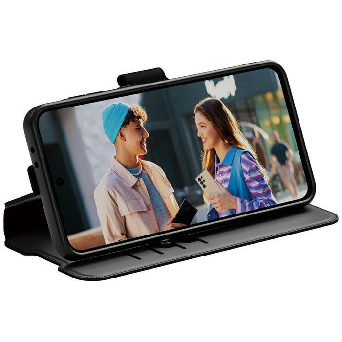 CARE by PanzerGlass Feature Wallet Kickstand Case for Samsung Galaxy A56 5G - Black