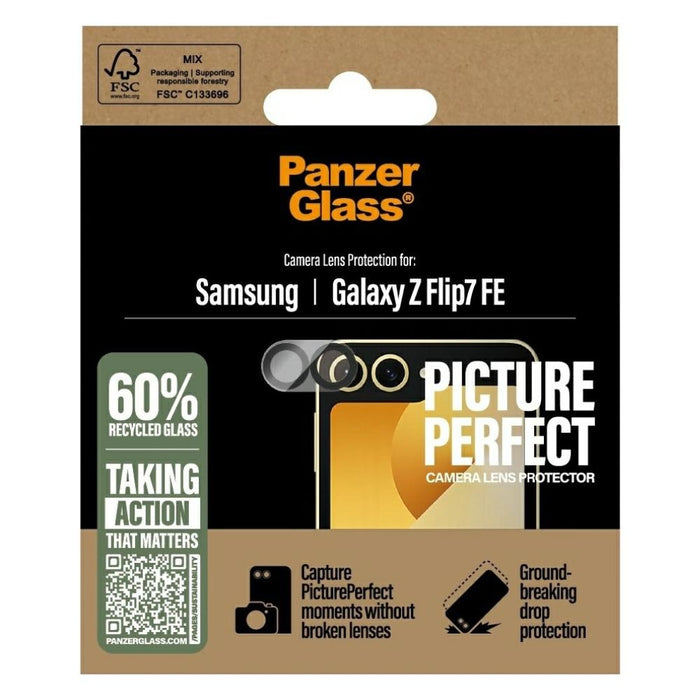 PanzerGlass PicturePerfect Tempered Glass Lens for Samsung Galaxy Z Flip 7 FE