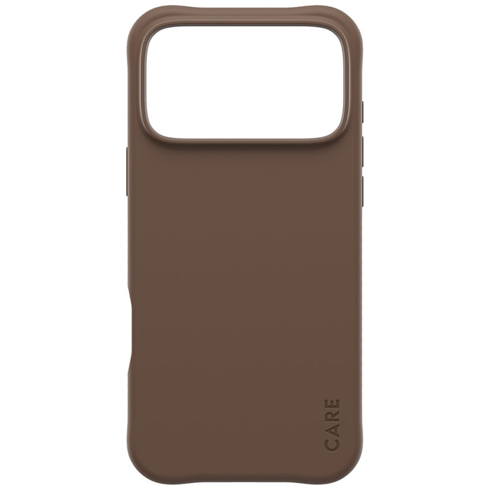 CARE by PanzerGlass Fashionable Samba MagSafe Case for iPhone 17 Pro Max - Brown