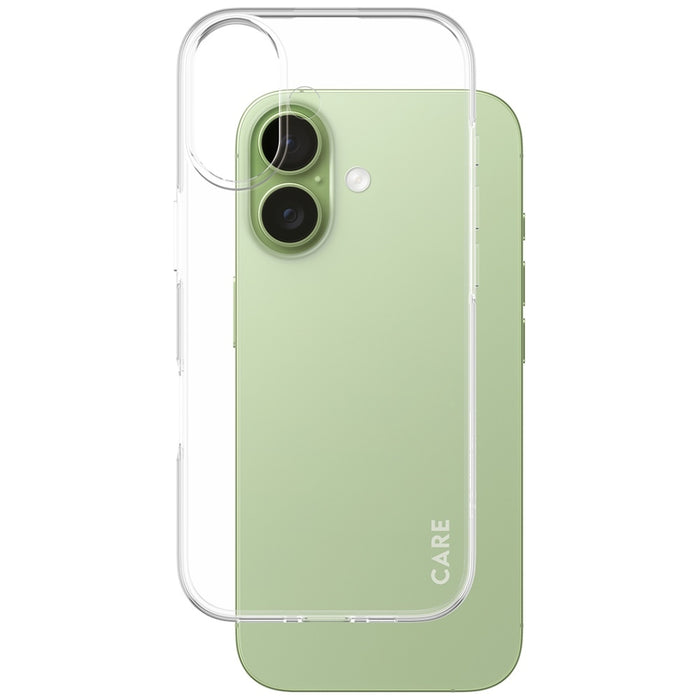 CARE by PanzerGlass Fashionable X-Ray Soft Basic Case for iPhone 17 - Transparent
