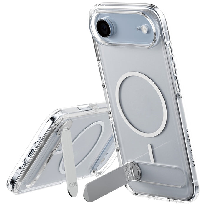 CARE by PanzerGlass Feature Case with Kickstand MagSafe for iPhone Air - Clear