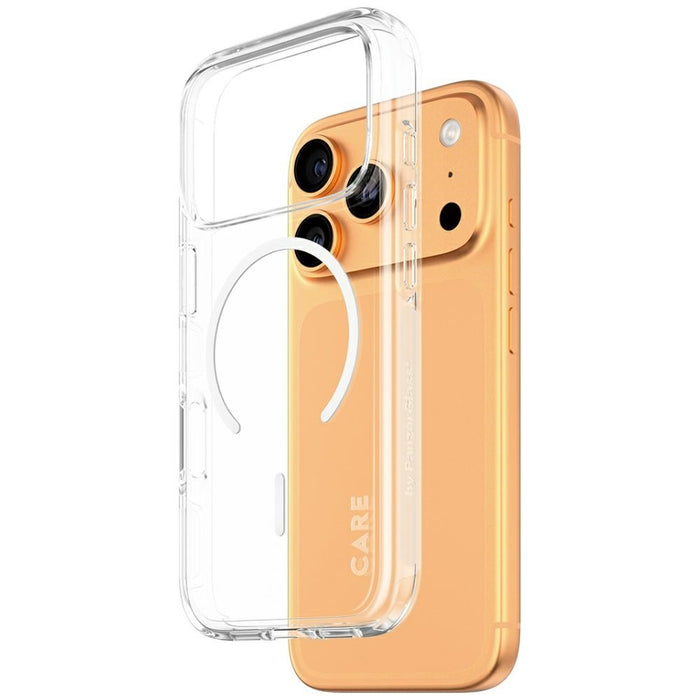 CARE by PanzerGlass Flagship Urban Explorer Case w. White MagSafe for iPhone 17 Pro - Transparent
