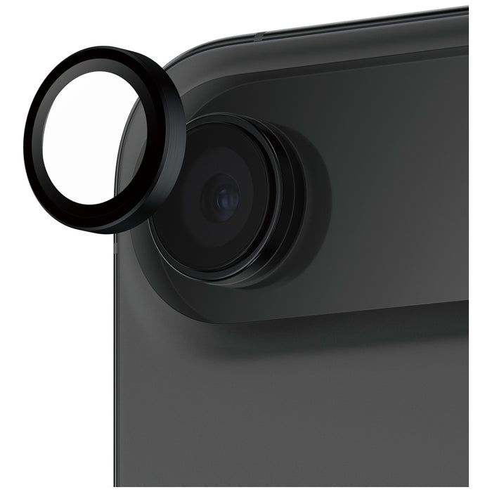 PanzerGlass Hoops Tempered Glass Lens Screen Protector for iPhone Air Black