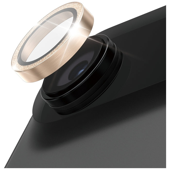 PanzerGlass Hoops Glitter Tempered Glass Lens Screen Protector for iPhone Air - Gold