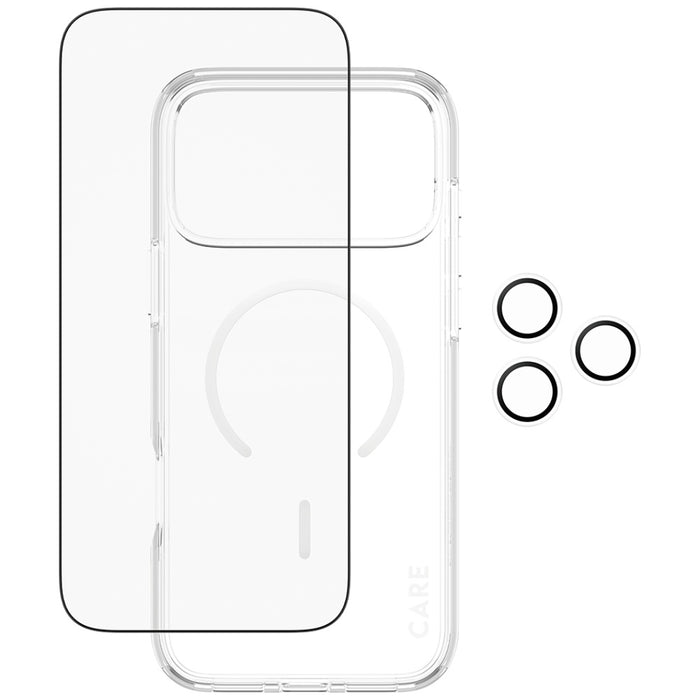 CARE by PanzerGlass Flagship Explorer 3-in-1 Case + Glass + Lens for iPhone 17 Pro Max