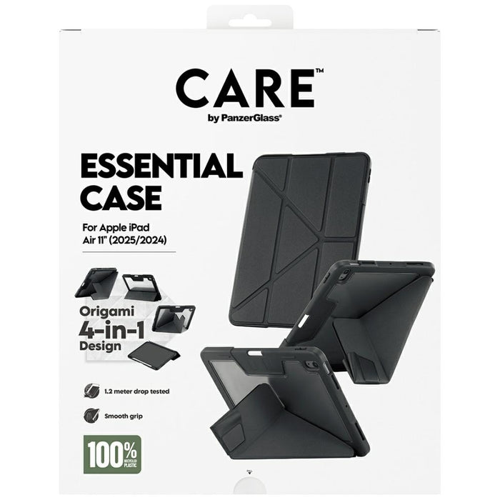 Care by PanzerGlass Y fold case for iPad Air 11" 2025 (7th gen.) / iPad Air 11" 2024 (6th gen.) - black