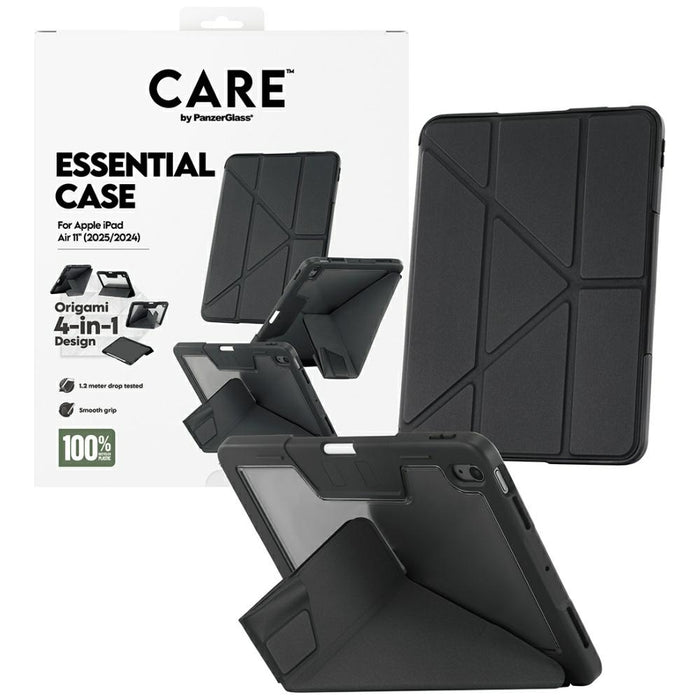 Care by PanzerGlass Y fold case for iPad Air 11" 2025 (7th gen.) / iPad Air 11" 2024 (6th gen.) - black