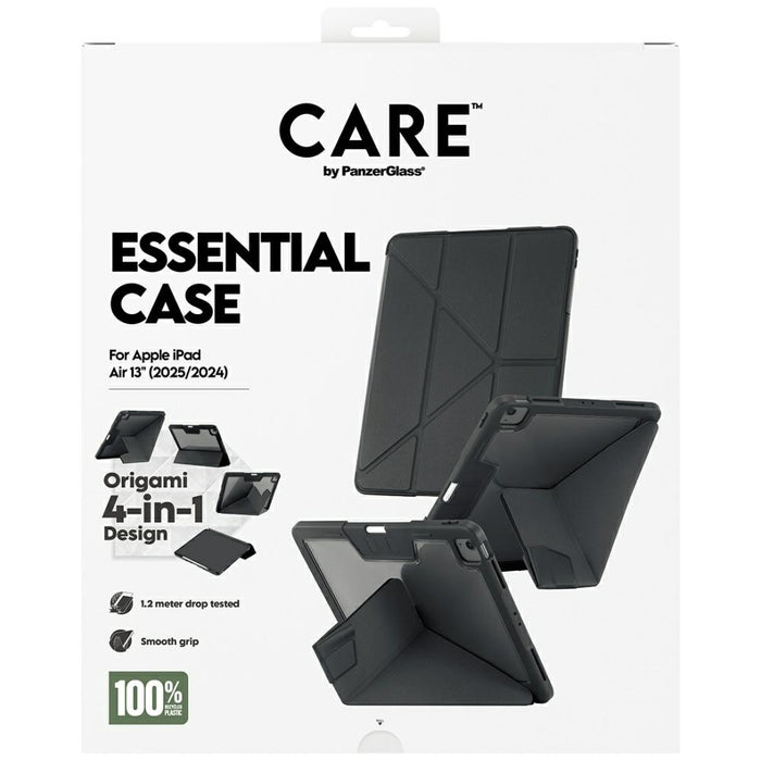 Care by PanzerGlass Y fold case for iPad Air 13&quot; 2024 / 2025 - black