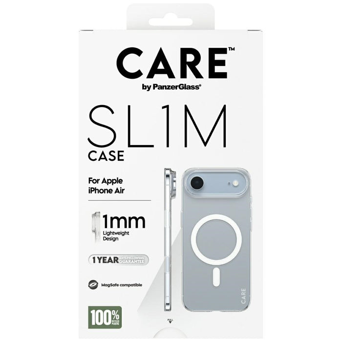 CARE by PanzerGlass SL1M MagSafe Case for iPhone Air - Transparent