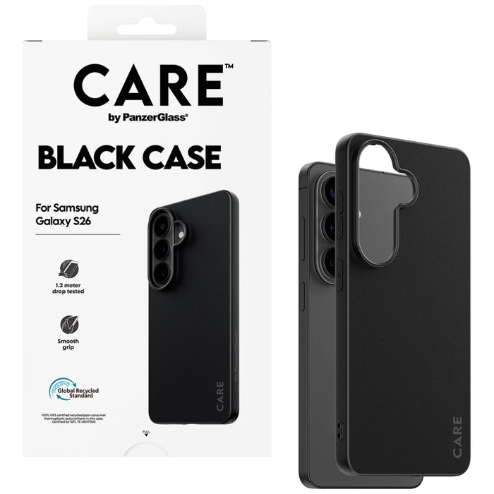 CARE by PanzerGlass TPU Case for Samsung Galaxy S26 - Black