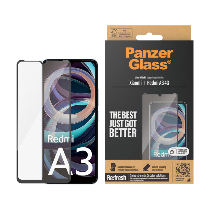 GLASS PG XIAOMI REDMI A3 4G BLACK
