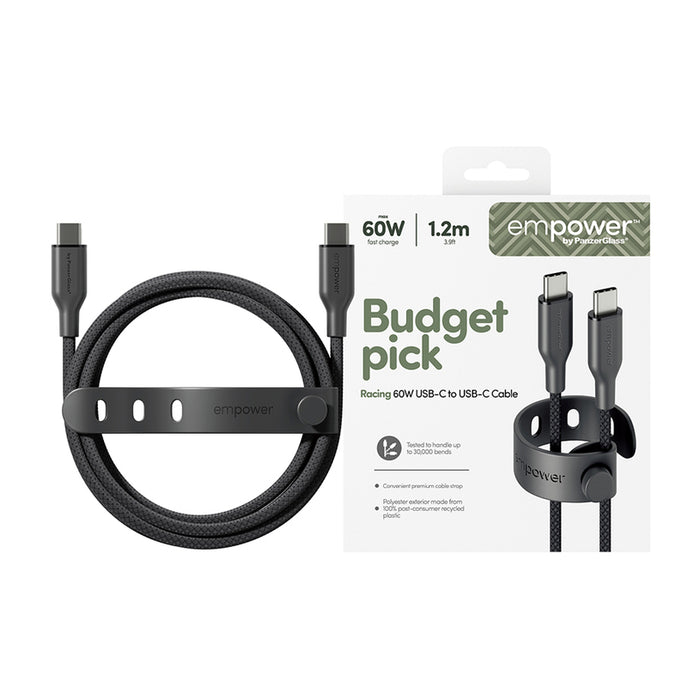 CABLE USB-C TO USB-C 1.2 m 60W EMPOWER B