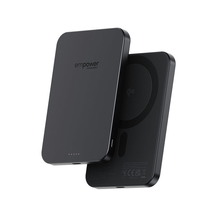 EXTERNAL BATTERY EMPOWER Wireless Charge 5 Ah Black