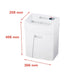 Paper Shredder Hsm Pure 220 20 L - ShreddersBIU-NIS<<<Office equipmentBIU<<<ActionPL&&&Електроника Периферни и резервни