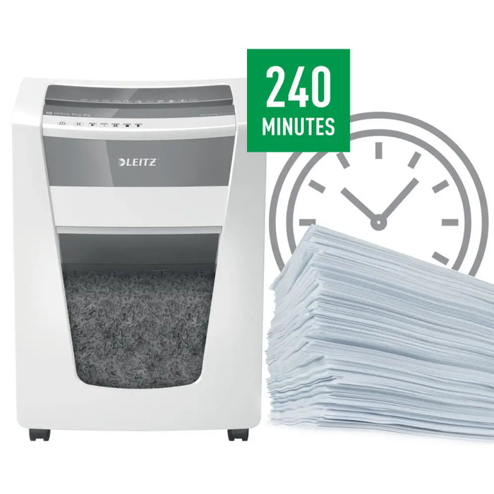 Paper Shredder Leitz Office Pro P4 Leitz IQ 30 L - Електроника Периферни и резервни части<<<Компютри|