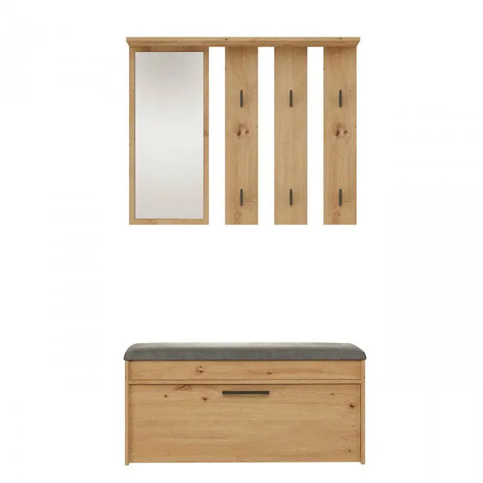 PARMA closet 100x35x180 cm artisan oak - Furniture setsMEP-ZES<<<Hall furnitureMEP<<<ActionPL