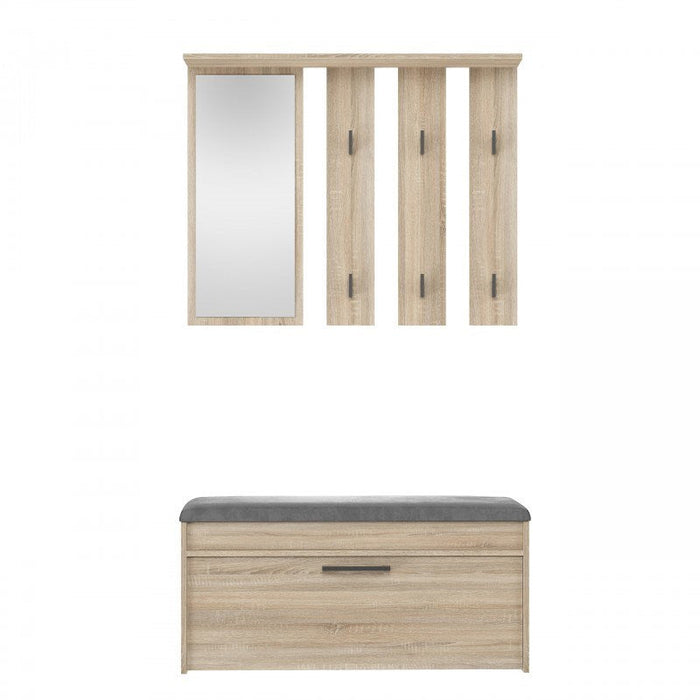 PARMA closet 100x35x180 cm oak sonoma - Furniture setsMEP-ZES<<<Hall furnitureMEP<<<ActionPL
