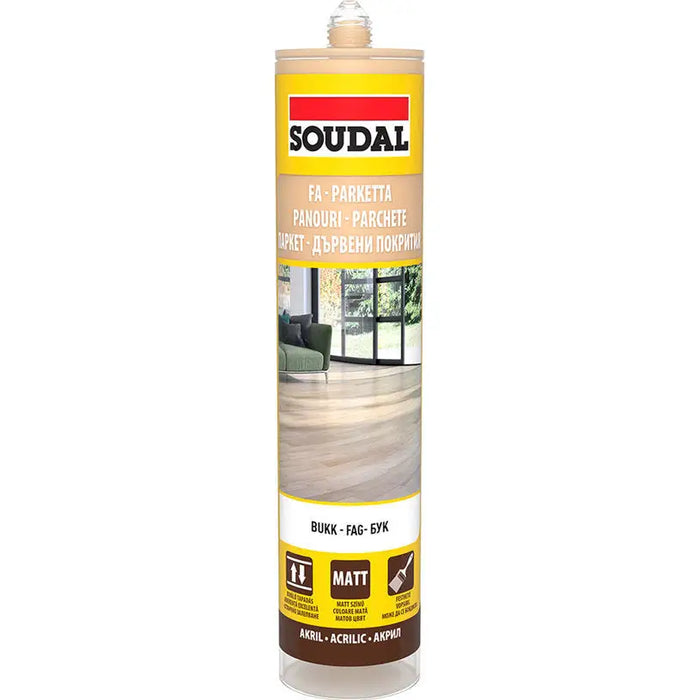 PARQUET SEALER BEECH 280 ML SOUDAL - Китове<<<Лакове и импрегнанти за дърво<<<Бои и