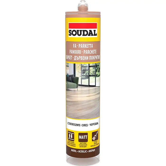 PARQUET SEALER CHERRY 280 ML SOUDAL - Китове<<<Лакове и импрегнанти за дърво<<<Бои и