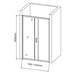 PARTITION SCREEN 120X185 FORMA VITA SW-001D - Преградни стени и паравани<<<Душкабини и сауни<<<Баня<<<Praktiker