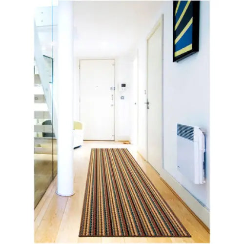 PATH WITH RUBBER BASE NIKOTEX SIKINOS 67X200 CM. BEIGE - Пътеки<<<Килими<<<Мебели и