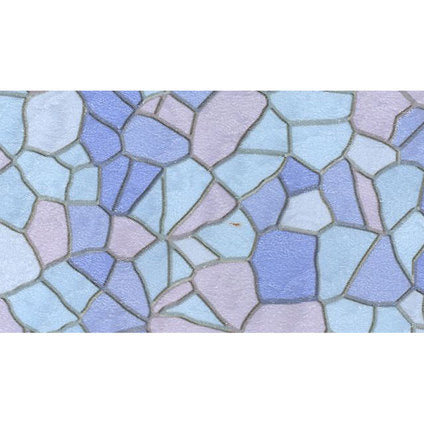 FOIL STAINED GLASS 45CM PATIFIX STAR