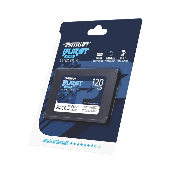 Patriot Burst Elite 120GB SATA3 2.5 - Вътрешни SSD 2.5 inch<<<PATRIOT памети и SSD<<<PATRIOT<<<PolyComp