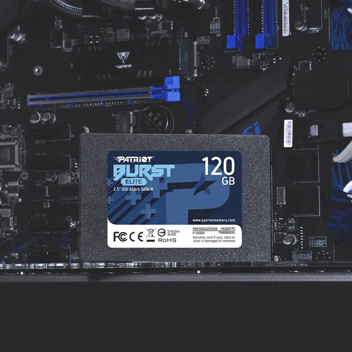Patriot Burst Elite 120GB SATA3 2.5 - Вътрешни SSD 2.5 inch<<<PATRIOT памети и SSD<<<PATRIOT<<<PolyComp