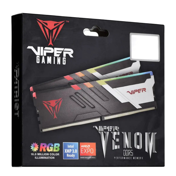 Patriot Memory Viper Venom PVVR532G720C34K memory module 32 GB 2 x 16 GB DDR5 7200 MHz - DIMM (DDR V)PAM-DR5<<<Memory