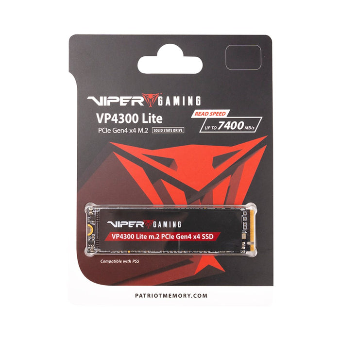 Patriot Memory VP4300 Lite M.2 4 TB PCI Express 4.0 NVMe (VP4300L4TBM28H)
