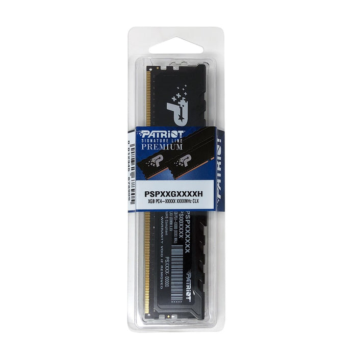 Patriot Premium Black DDR4 32GB 3200MHz Heat Spreader