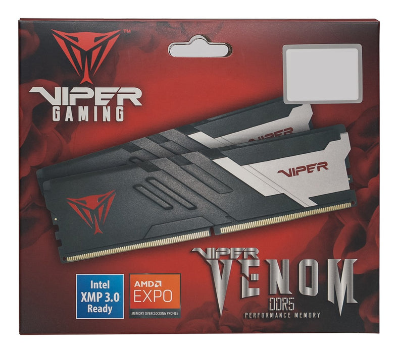 Patriot Memory Viper Venom PVV516G600C36K memory module 16 GB 2 x 8 GB DDR5 6000 MT/s 288-pin DIMM