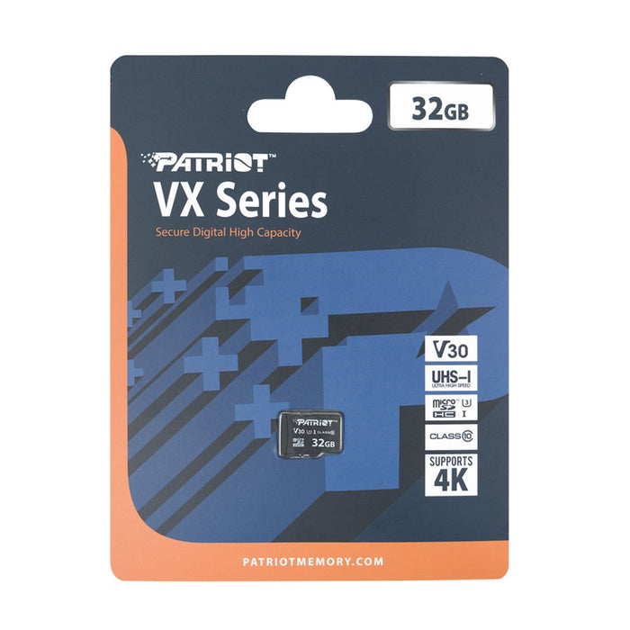 Patriot VX Series 32GB micro SDXC V30