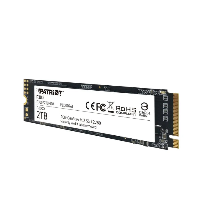 Patriot P300 2TB M.2 2280 PCIE - Вътрешни SSD M.2 PCIe<<<PATRIOT памети и SSD<<<PATRIOT<<<PolyComp
