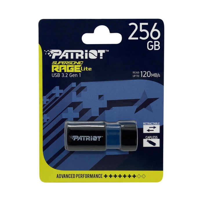 Patriot Supersonic Rage LITE USB 3.2 Generation 1 256GB - USB памети<<<PATRIOT памети и SSD<<<PATRIOT<<<PolyComp