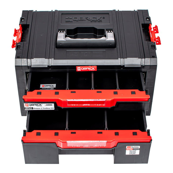 TOOL BOX 2 DRAWERS PATROL QBRICK SYSTEM PRO DRAWER 2