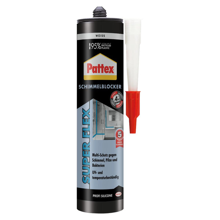 SANITARY SILICONE PATTEX SCHIMMELBLOCKER WHITE 310 ML
