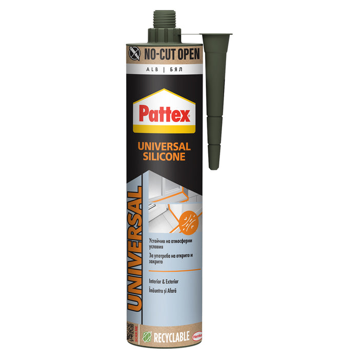 UNIVERSAL SILICONE PATTEX WHITE