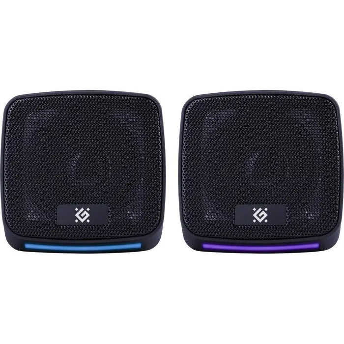 PC Speakers 2.0 DEFENDER J3 2.0 6W LED USB black - SpeakersPER-GLO<<<Input / Output DevicesPER<<<ActionPL