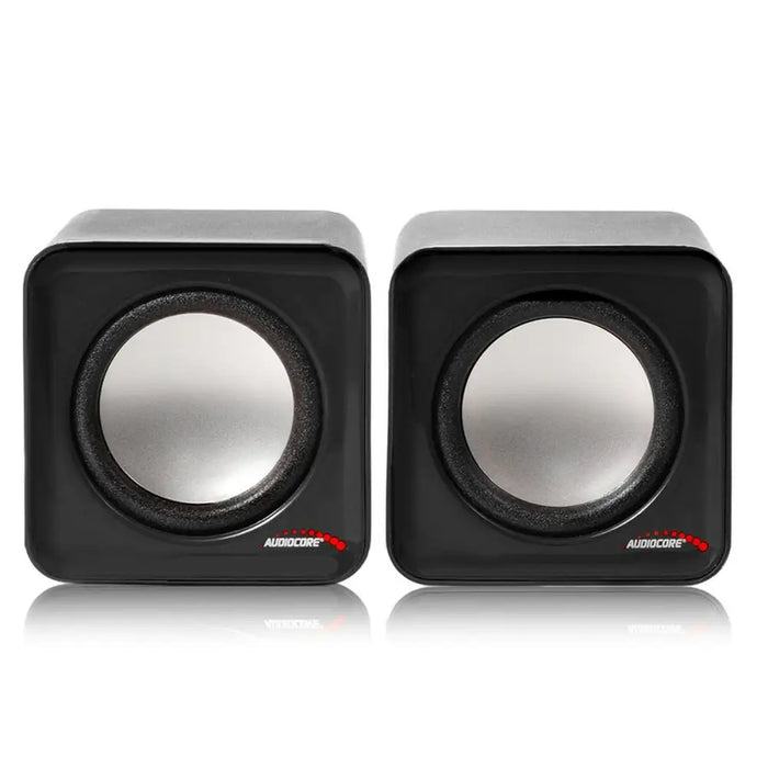 PC Speakers AudioCore AC870B Black Grey 3 W - Колони за Компютър<<<Електроника Периферни и резервни части<<<Компютри|