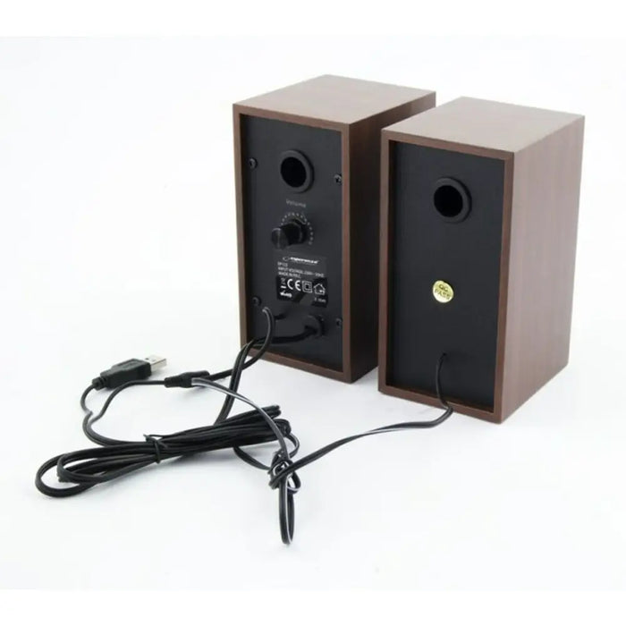 PC Speakers Esperanza 2.0 FOLK Wood - Колони за Компютър<<<Електроника Периферни и резервни части<<<Компютри|