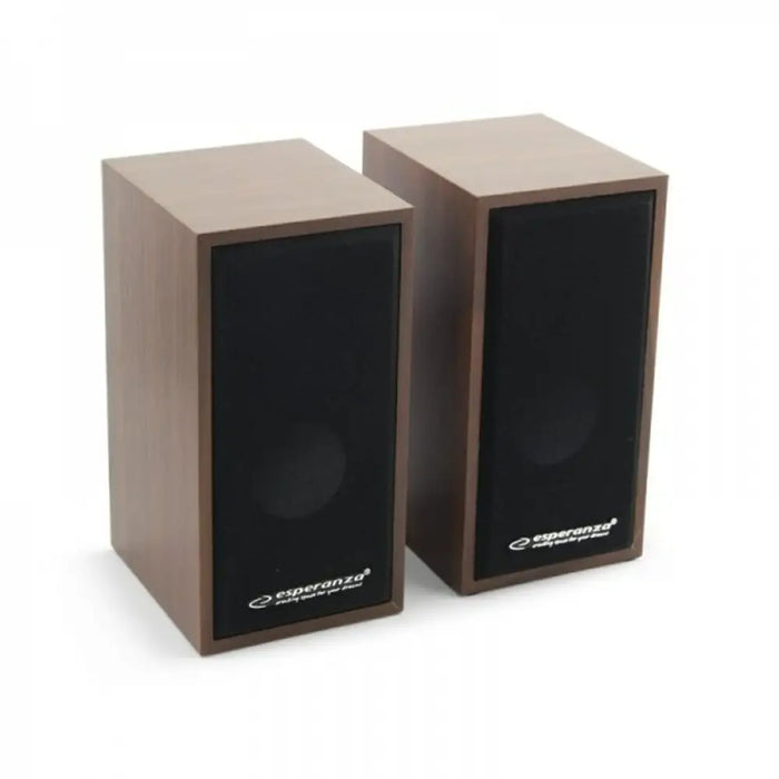PC Speakers Esperanza 2.0 FOLK Wood - Колони за Компютър<<<Електроника Периферни и резервни части<<<Компютри|